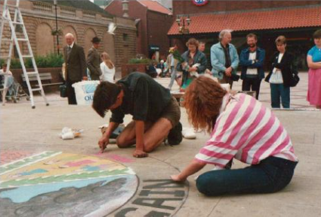 Mural for Hiroshima Day (image two)
