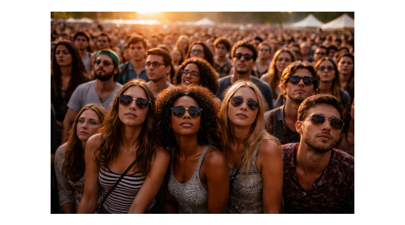 A 1980s peace rally