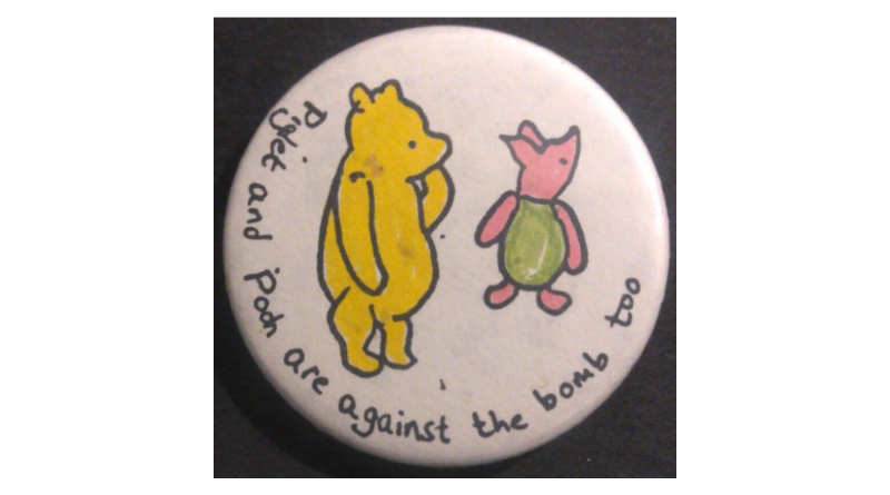 A 1980s peace rally