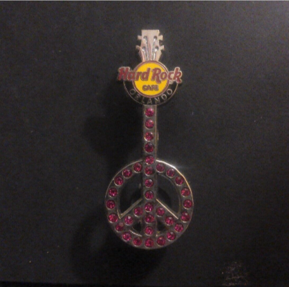 Rusted 1982 CND Badge