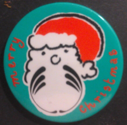Rusted 1982 CND Badge