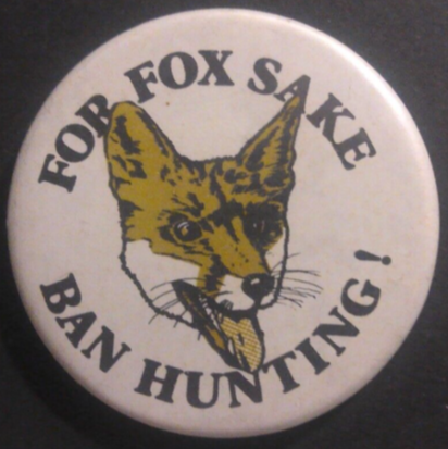 Rusted 1982 CND Badge
