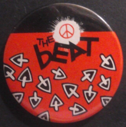 Rusted 1982 CND Badge