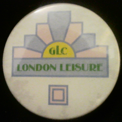 Rusted 1982 CND Badge