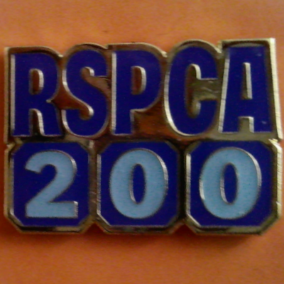 Rusted 1982 CND Badge