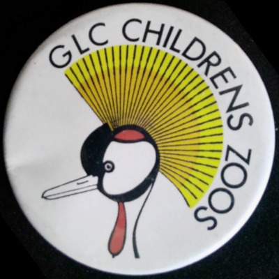 Rusted 1982 CND Badge
