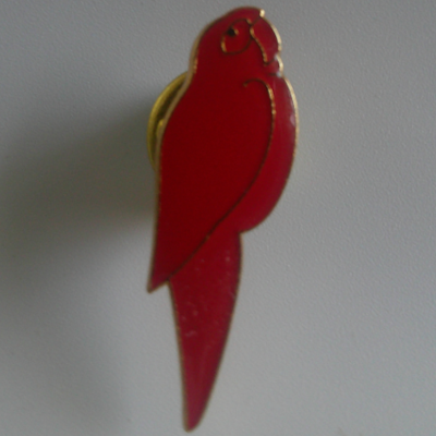 Rusted 1982 CND Badge