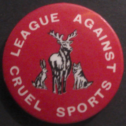 Rusted 1982 CND Badge