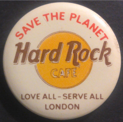 Rusted 1982 CND Badge
