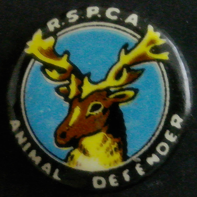 Rusted 1982 CND Badge