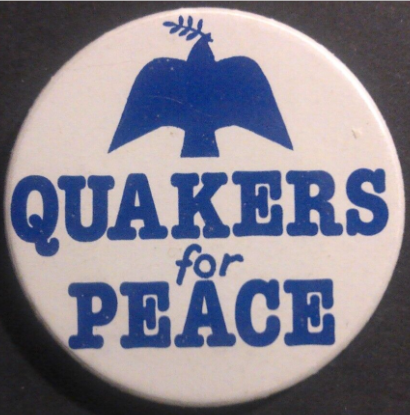 Rusted 1982 CND Badge