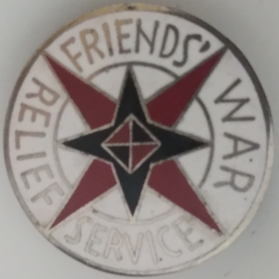 Rusted 1982 CND Badge