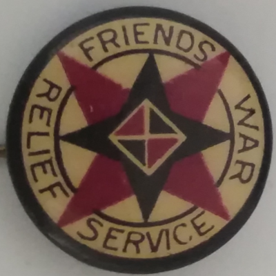 Rusted 1982 CND Badge