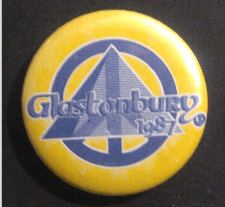 Rusted 1982 CND Badge