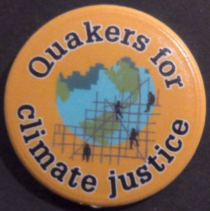 Rusted 1982 CND Badge