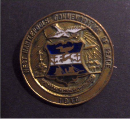 Rusted 1982 CND Badge