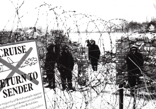 Vintage Peace Camp Postcard